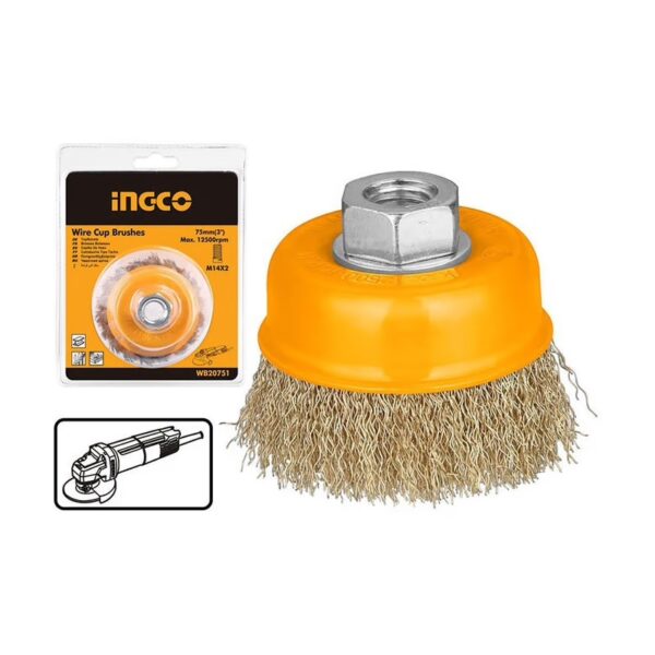 Brosse métallique 75mm/100mm